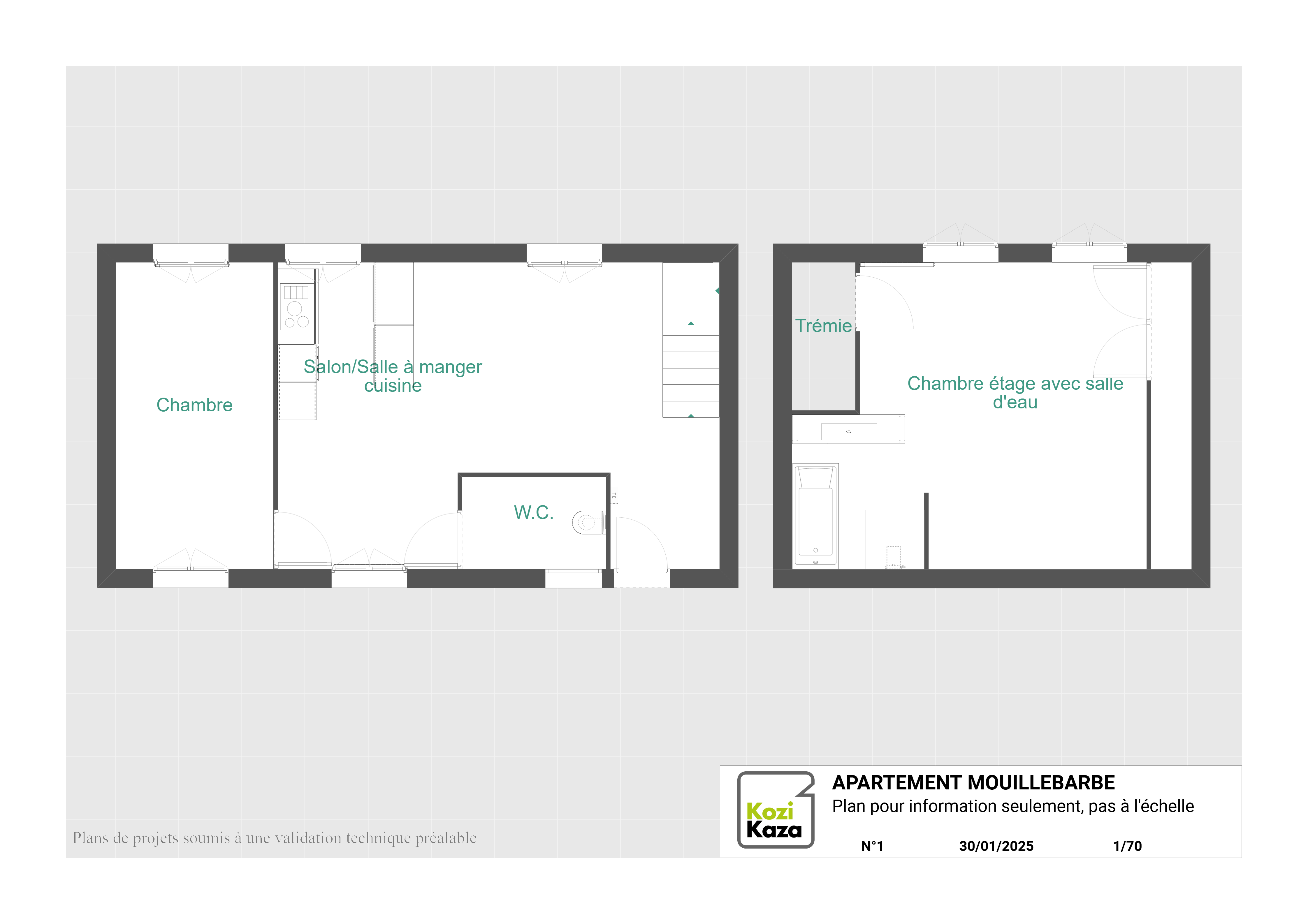 PLAN APPARTEMENT MOUILLEBARBE